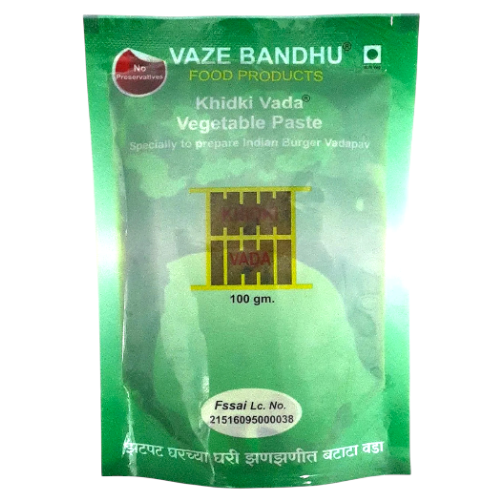 Vaze Bandhu Khidki Vada Vegetable Paste